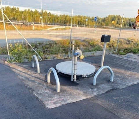 Vattenkiosk vid Håtö