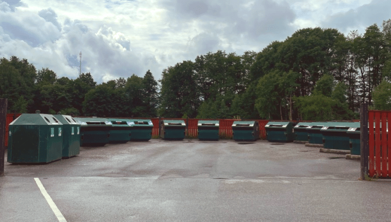 Rimbo återvinningsstation